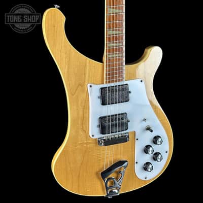 Vintage 1974 Rickenbacker 481 Slant Fret Maple Glow w/Case TSU24204 image 4