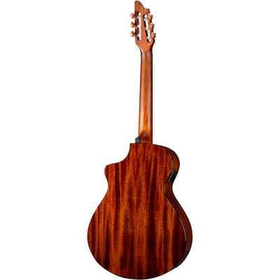 Breedlove Discovery S CE Cedar-African Mahog Concert Acoustic-Electric Classical Guitar Regular Natural image 7