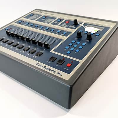 E-MU Systems SP-12 8-Voice Drum Sampler 1985 - 1987 - Blue (Serviced / Warranty) image 2