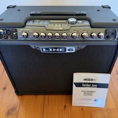 Line 6 Spider Jam 75-Watt 1x12" Digital Modeling Guitar Combo 2008 - 2013 - Black image 5