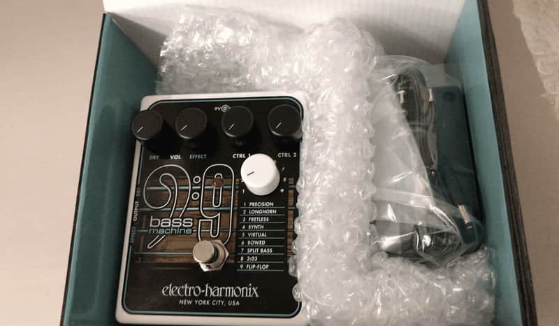 EHX Electro-Harmonix Bass9 Bass Machine Pedal image 1
