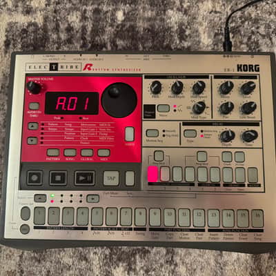 Korg Electribe-R ER-1 Rhythm Synthesizer 2000s - Silver