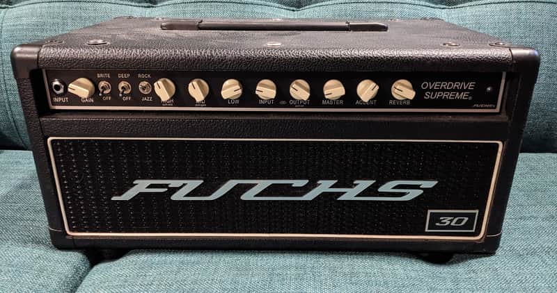 Fuchs Audio Overdrive Supreme ODS-30 Head, 30w, D-Sound, Loop, Footswitch, 6V6, Solid image 1