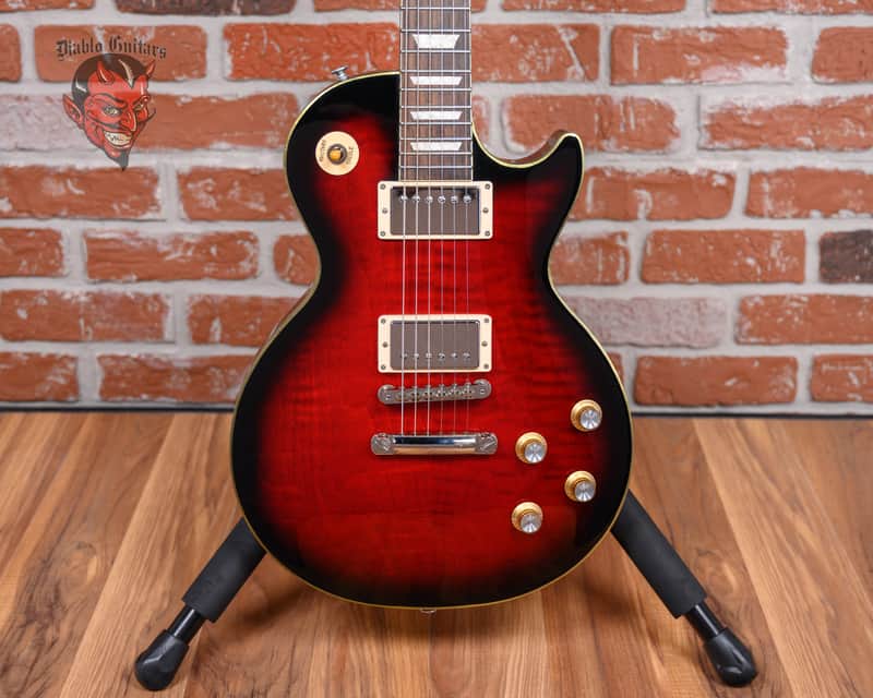 Gibson Mod Collection Les Paul Standard 60s Flame Maple Top Dark Ruby 2024 w/OHSC image 1