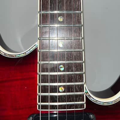 Ibanez SAS36FM 2006 Transparent Red Sunburst image 3