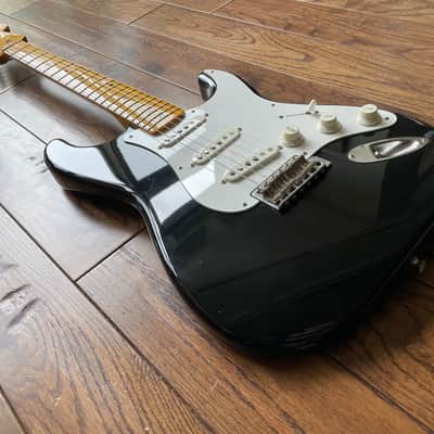 2007 Fender ST-57 Stratocaster USA Vintage Pickups 1957 Reissue MIJ Black image 5