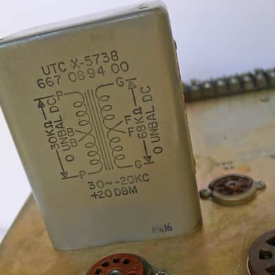 Collins 26U-1 6386 Vari Mu Compressor Limiter NOS Tubes image 9
