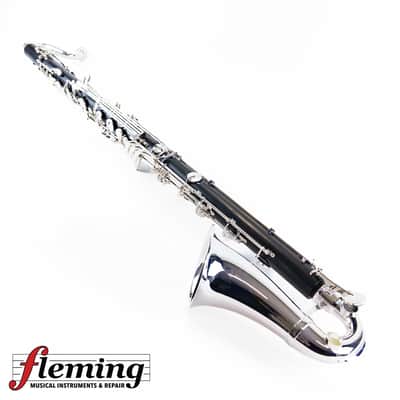 Backun Q Series Professional Bass Clarinet to Low C - Grenadilla / Silver Plate Bild 11