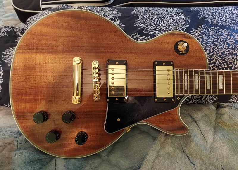 Epiphone Les Paul Custom Pro 2019 - Koa image 1