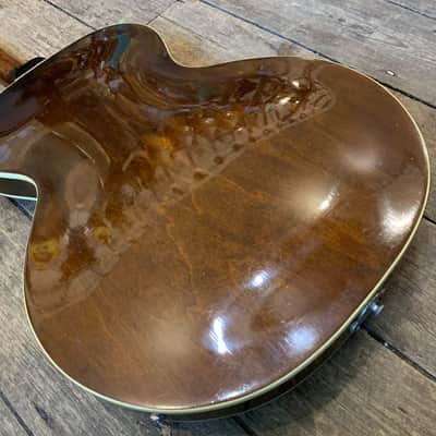 1965 Epiphone E422T Century Sunburst with hard shell case image 11