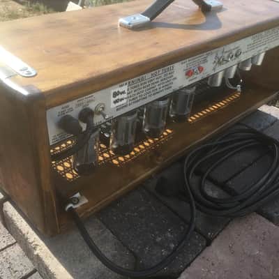 Allen Amplifictation -  Rare 80watt Blackface Twin Reverb Head- Tone Savor image 8