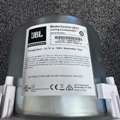 JBL Professional Control 26CT 6.5 Inch Coaxial Ceiling Speaker 70V/100V*Pls READ image 2