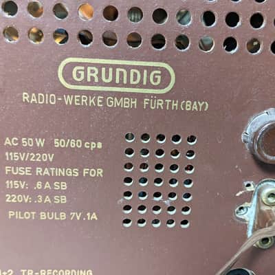Vintage Grundig Majestic 3160 FM/MPX/AM/Shortwave/UHF Radio MCM Style And Incredible Sound! 1960 image 10