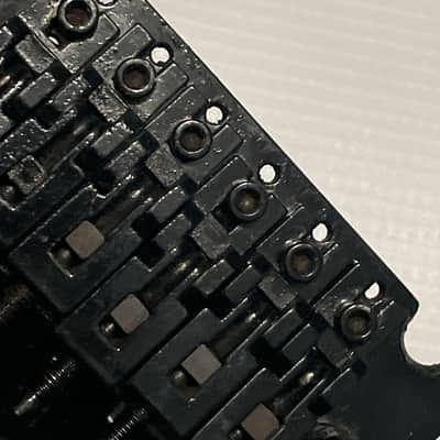 1985 Era Original Floyd Rose Made in Germany Black Tremolo Bridge Vibrato image 23