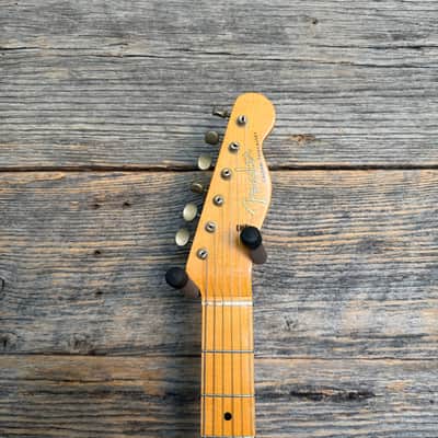 Used Fender 2011 Custom Shop 1960 Telecaster Custom Relic - Chocolate 3TS OHSC image 4