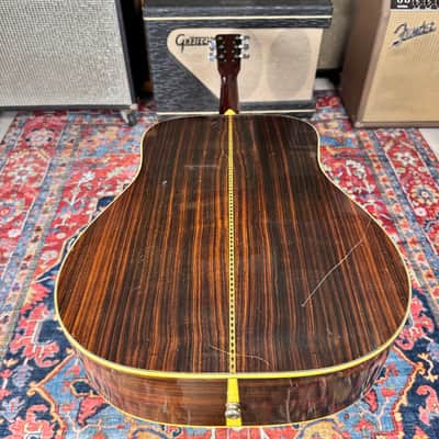 1979 Morris D28 Style X-Braced Dreadnought Model WE-40 Shadow Pickup image 16