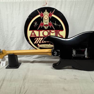 Fender American Deluxe Fat Stratocaster HSS Guitar with Case 2000 - Black / Rosewood fingerboard image 10