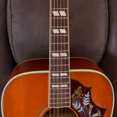 2010 Gibson Hummingbird Standard w/ LR Baggs Element Electronics – Cherry Sunburst – Excellent Condition – Original USA Bozeman Build – OHSC image 5