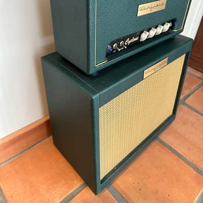 Winfield Cyclone Head + Celestion Blue cab - all tube handmade in USA (hard to find & unplayed) image 7