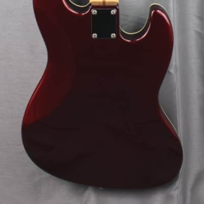 Fender Jazz Bass Aerodyne AJB-Deluxe LH 2008 - OCR Old Candy Apple Red - Left Hand JAPAN import image 2