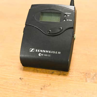 Sennheiser ew 100 G3 Bodypack Wireless System - A Range NO POWER SUPPLY CG01YQN image 12