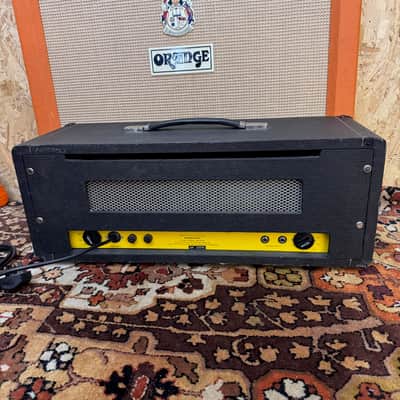 Vintage 1970s Carlsbro 50 Top *Drake Transformers* Guitar Valve Amplifier Head image 8