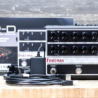 Friedman IR-D Dual Tube Preamp & DI / IR Technology Compact Size Effect Pedal image 7