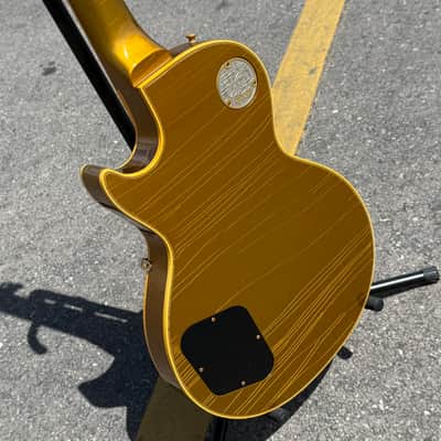 Gibson Custom Shop 1968 Les Paul Custom Double Gold Bigsby Murphy Ultra Light Aged New Unplayed Auth Dlr 10lb 8oz #968 image 6