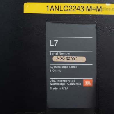 JBL L7 Floorstanding Speakers – 4-Way Tower Speakers – Restored– 1-Year Warranty image 18