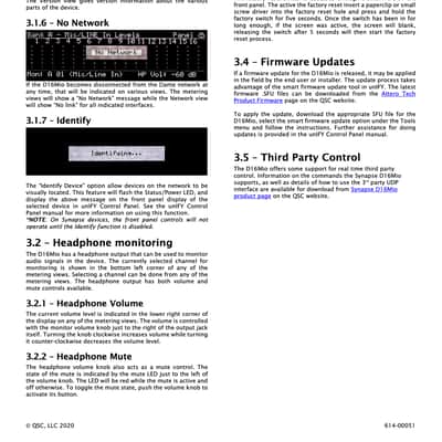 QSC - Attero Tech - Synapse D16Mio 2019-2021 image 19
