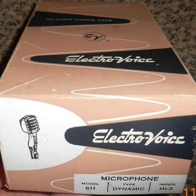 Vintage, MINT... 1950's Electro-Voice Mercury model 611 Mic! image 2