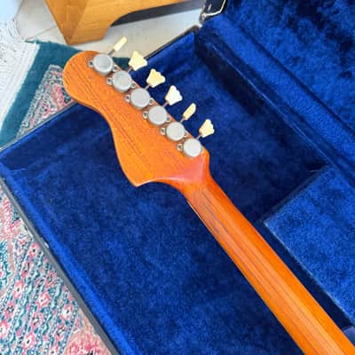 Framus Strato Deluxe 1965 - Sunburst w/ Rare See-Through Tourtoise Guard w/ OHSC image 9