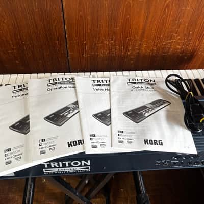 Korg TRITON Extreme 76-Key Music Workstation/Sampler New battery w/ case image 12