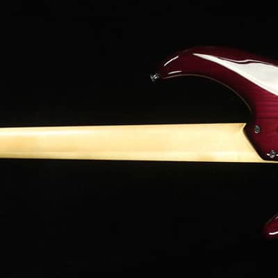Ken Lawrence Associate Electric Bass Guitar 2004 Purpleburst image 3