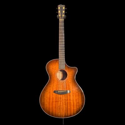 Breedlove Oregon Concerto Bourbon CE Myrtlewood/Myrtlewood w/ Case - Used image 3