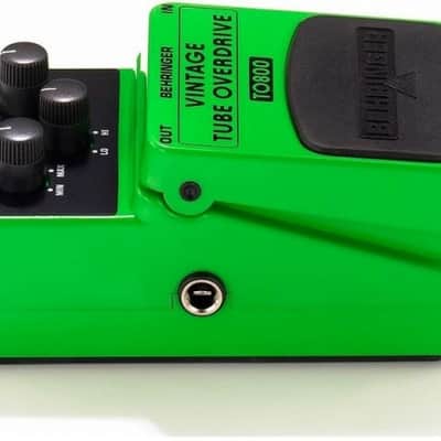 BEHRINGER TO800 VINTAGE TUBE OVERDRIVE PEDALE EFFETTO PER CHITARRA ELETTRICA SIMULAZIONE VALVOLARE image 6