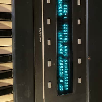 Ensoniq ESQ-1 Wave Synthesizer 1986 - Black image 2