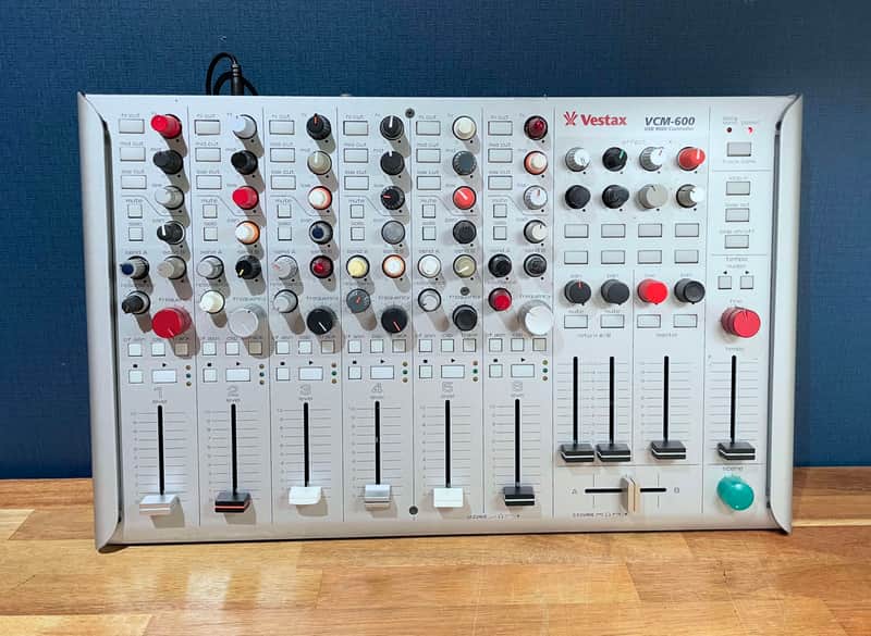 Vestax VCM-600 USB Midi DJ DAW Controller Ultra Rare! | Reverb