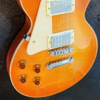 Firefly LH Left Handed FFLPS Les Paul Transparent Honey Flame image 2