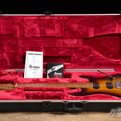 Ibanez AZ2402 Prestige HH Roasted Maple Neck Guitar w/ Case –Tri-Fade Burst Flat image 9