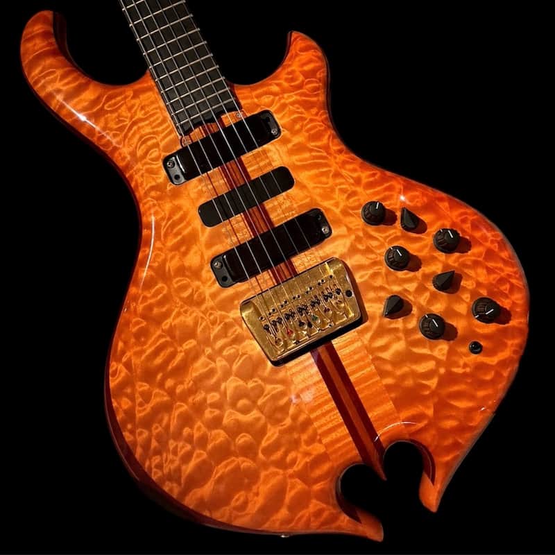 Alembic Series II Guitar 5A Quilted Maple Top and Back image 1