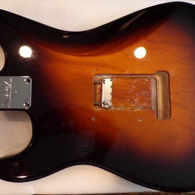 Fender Custom Shop 1957 Stratocaster Body NOS  Tobacco Sunburst Ash - 4.0 lbs image 4