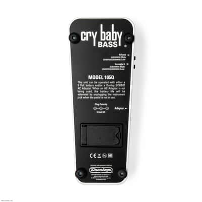 DUNLOP 105Q Cry Baby Bass Wah Bass Effect Pedal image 7