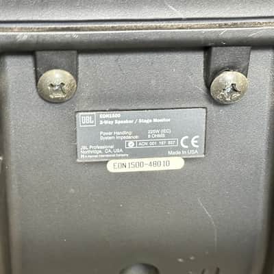 JBL EON 1500 15″ 2-Way PA Speaker Pair image 13
