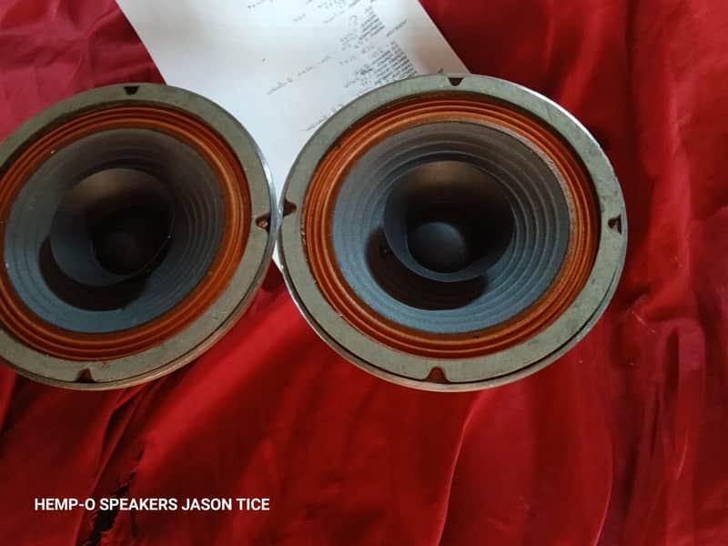 ELECTRO VOICE SP-8 *OVERHAULED WITH ALL NEW PARTS/" AS NEW" EV SP-8 SPEAKER PAIR ALL BRAND NEW COMPONENTS REFABRICATED AT PMR IN OHIO 16 OHMS 50 WATTS PAIR image 1