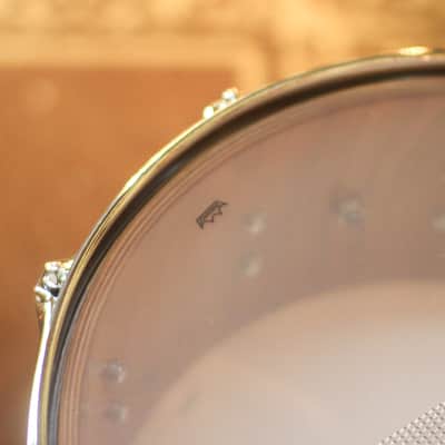 DW 6x14 Collector's Cherry HVLT Natural Satin Oil Snare Drum - SO#1444637 image 6