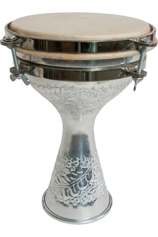 Mid-East DBAL Tunable Aluminum Finger 5-by-8-Inch Doumbek imagen 1