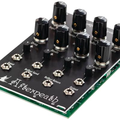 EarthQuaker Devices Afterneath Reverb Eurorack Module 2020 - 2021 - Black image 2
