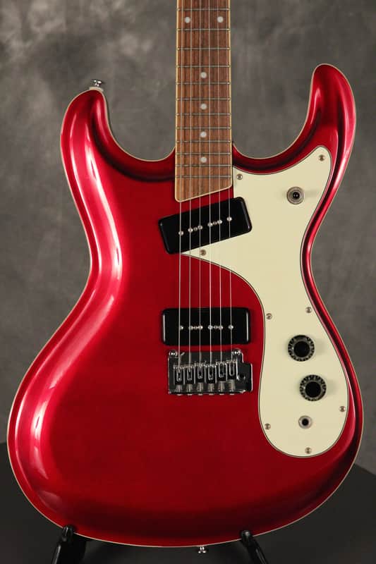 Fullerton (MoVibe) Mosrite Copy Candy Apple Red | Reverb