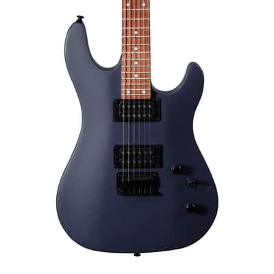 Cort VX-2X metallic silver electric guitar with EMG pick ups